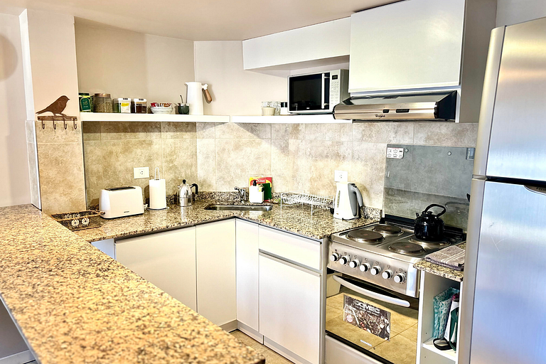 Accommodation in the Center of Bariloche with Outdoor Patio